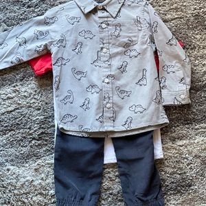 Baby Boys Button Down Set